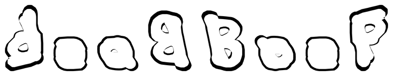 Ambigram for deadbeef in Handmeds